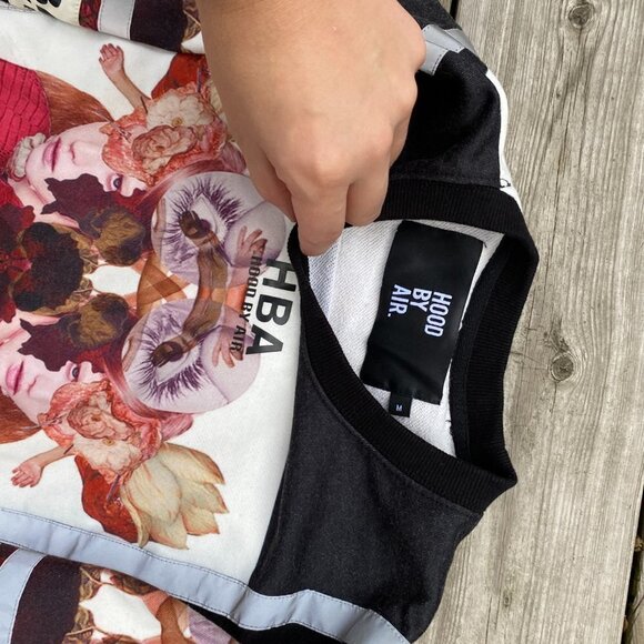 Hood By Air Crewneck Sweater Medium - Picture 7 of 8